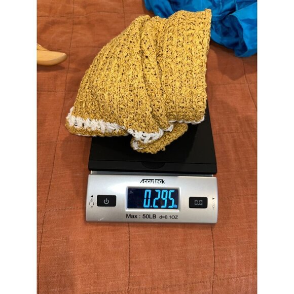 Anthropologie Mustard Irina Knit Crochet Summer Boho Hippie Tank Women's Size XS - Picture 8 of 8